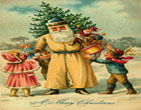 santa claus vintage 128